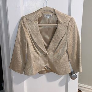 Gold blazer